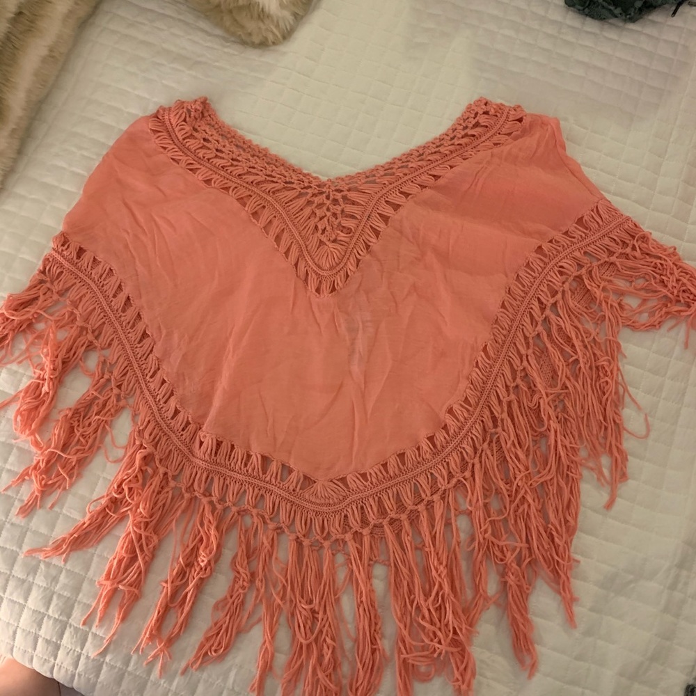 Melrose and Market poncho/cover up
